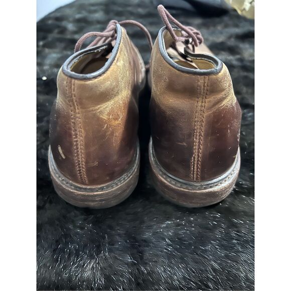 Frye Chukka Sam Boot 12 Cognac 9.5 9.5 D leather boots - Picture 3 of 5